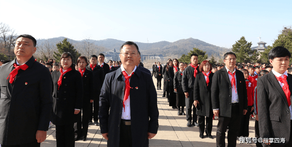 传承红色精神"_活动_昌图县_烈士纪念碑