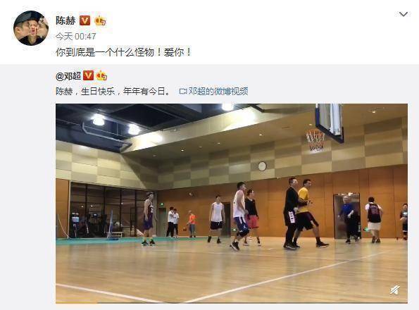 陈赫34岁生日他是第一个微博送祝福的跑男不是baby李晨王祖蓝