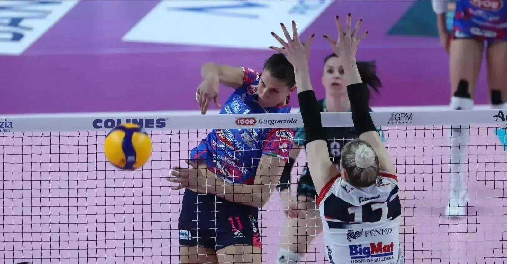 原创马尔科娃25分获mvp诺瓦拉最后一个进意甲四强和科内争进决赛