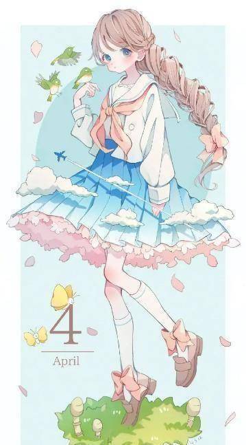 原创当十二个月份拟人化全员变身美少女你最喜欢哪个月份