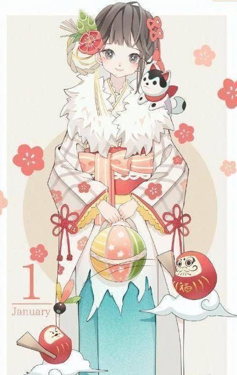 原创当十二个月份拟人化全员变身美少女你最喜欢哪个月份