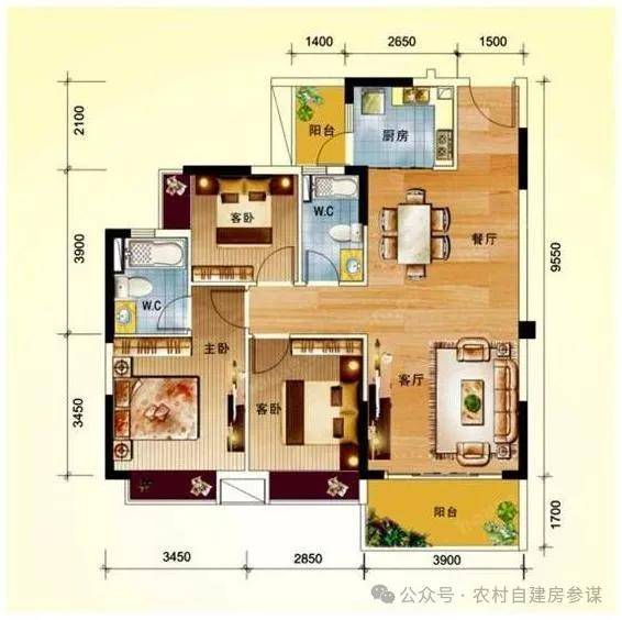 原创农村住宅缺角风水的影响和化解方法看完恍然大悟