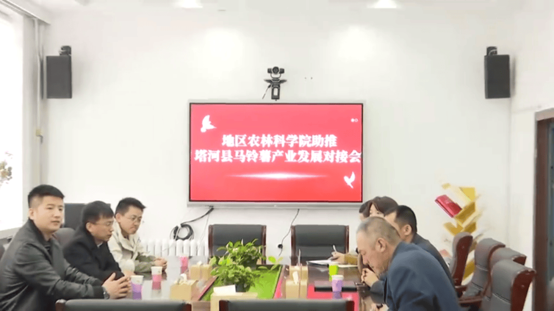 携农科院共谋产业发展 与村书记座谈共话乡村振兴_马铃薯_种植_塔河县