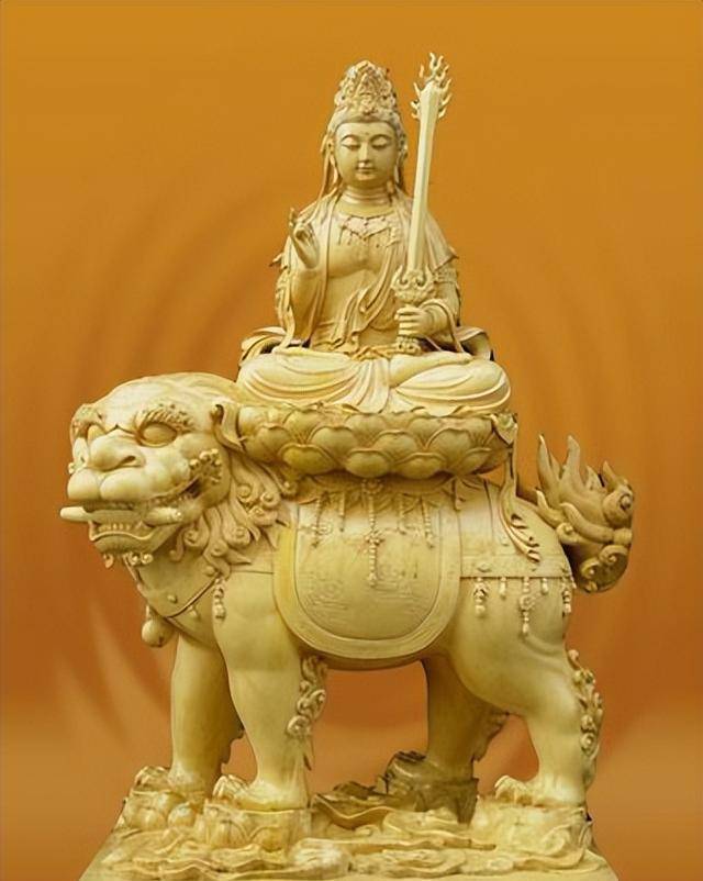 文殊菩萨坐骑"镇海吼",屹立千年不倒,结果倒在专家的保护之下_因为_狮