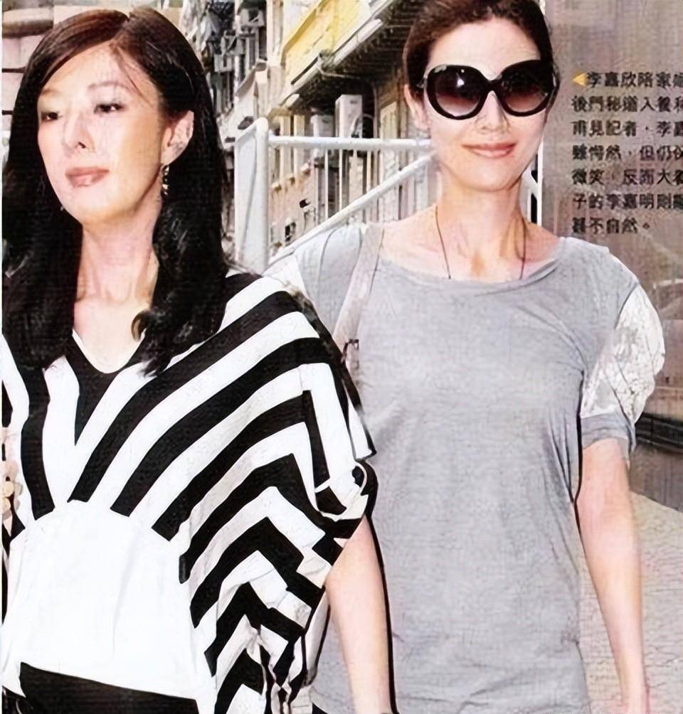 遗传是门玄学,李嘉欣那么美,姐姐却鞋拔子脸,都被爆小三嫁豪门_刘銮雄