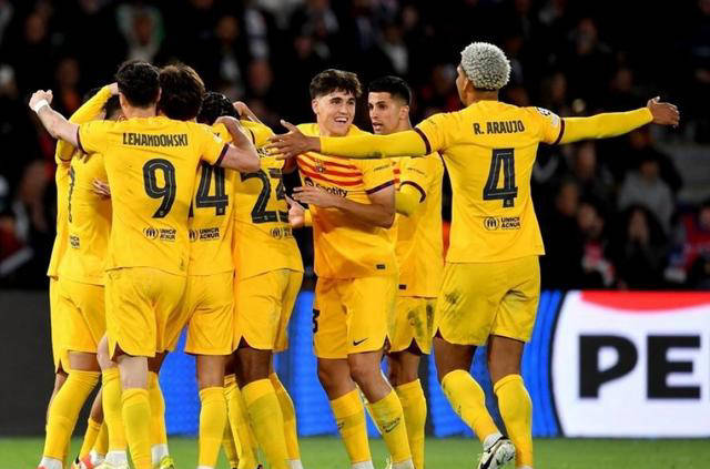 欧冠14淘汰赛巴萨客场逆转马竞险胜西甲三强晋级倒计时