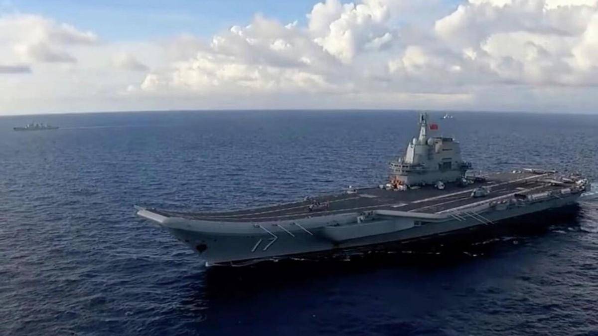 原创卫星过顶南海4国联军发现情况不对解放军航母突然不知去向