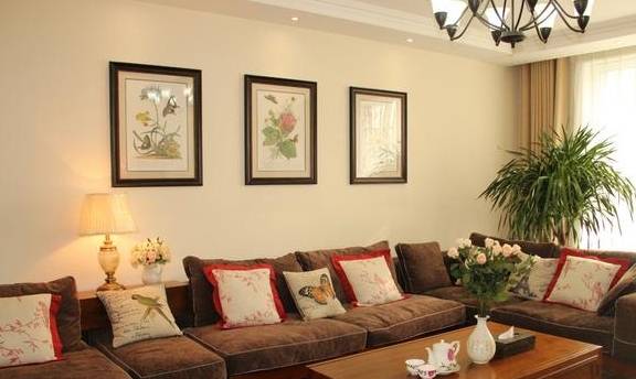 原创158平大三房欧式风格装修完工搬家那天亲戚看了直叫舒服