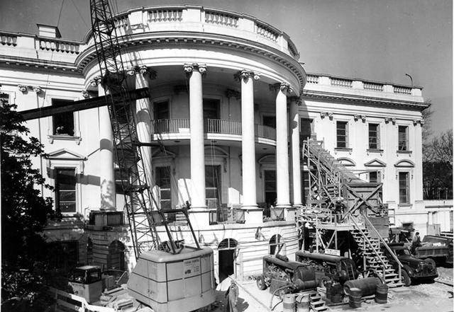 原创二战后的白宫破败不堪只是出于习惯才屹立不倒最终被迫大修