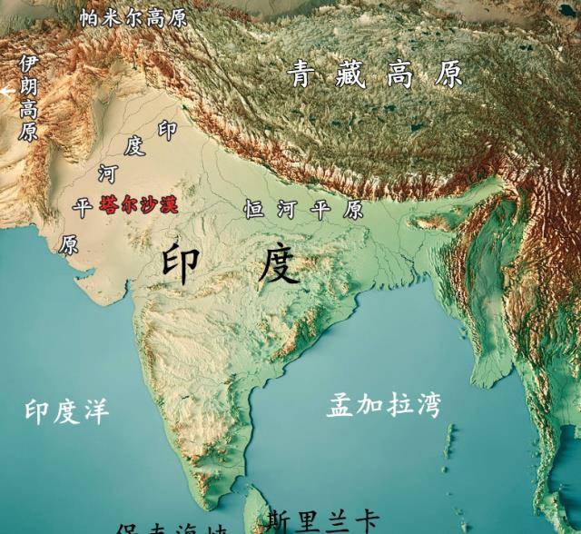 阻断,使印度洋大量的暖湿气流无法逃逸,并且必须在印度板块产生降水