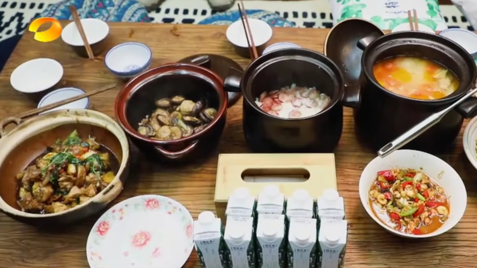 一期向往的生活中的美食,让陈伟霆等一众明星垂涎三尺_节目_道菜_黄磊