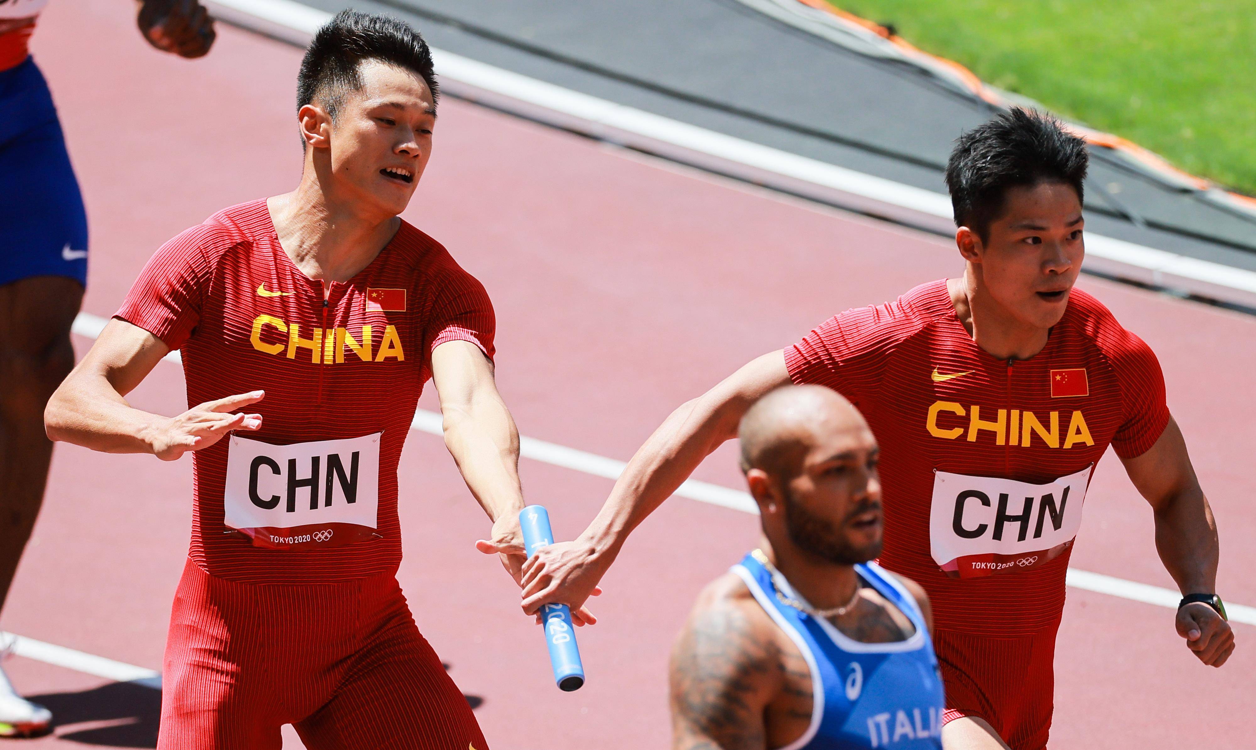 原创揭秘中国百米接力13年书写亚洲历史中日对抗成主流