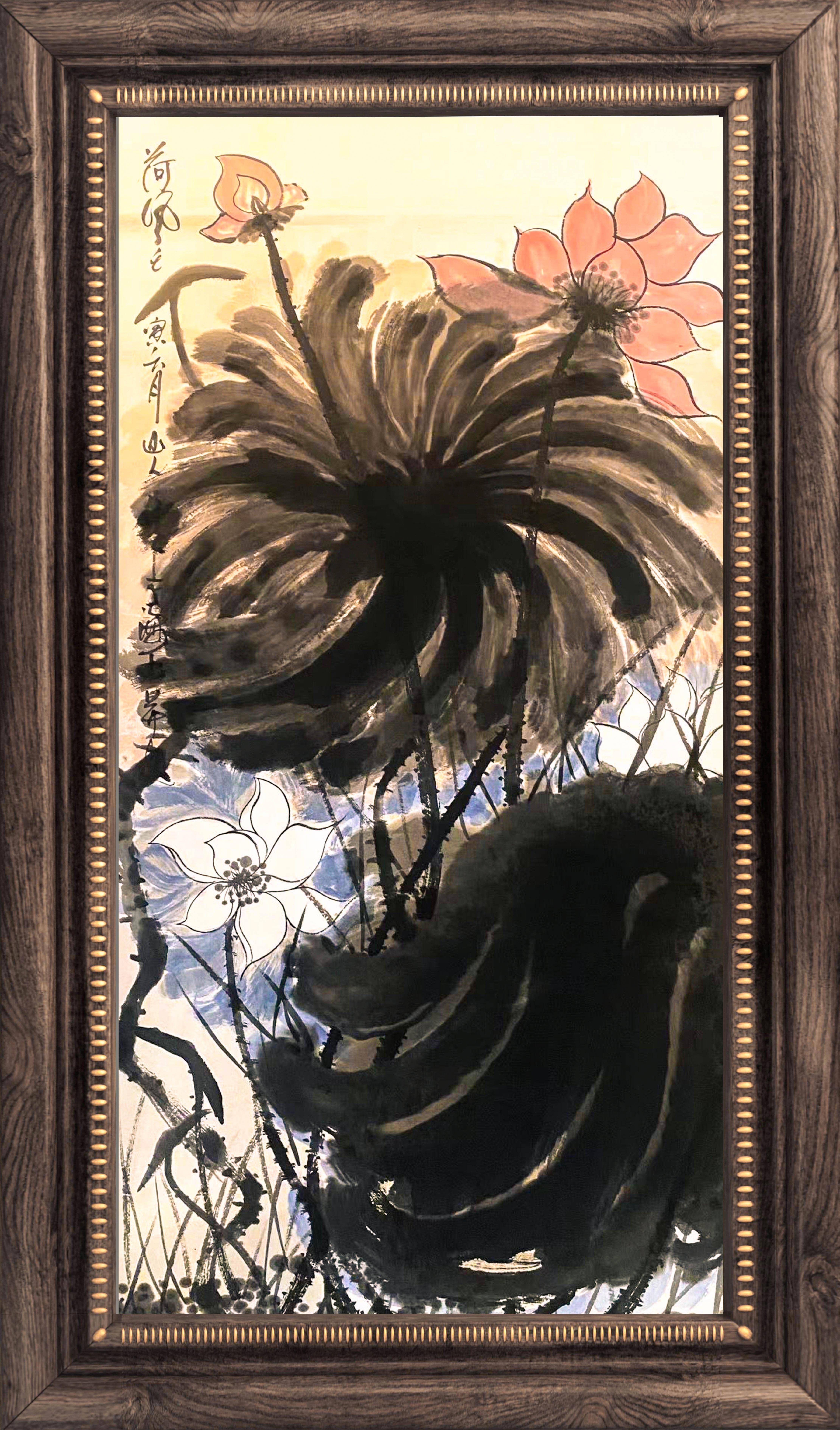 绮丽花鸟 现代山水—当代画坛著名国画家朱祖国艺术人生_先生_作品_创