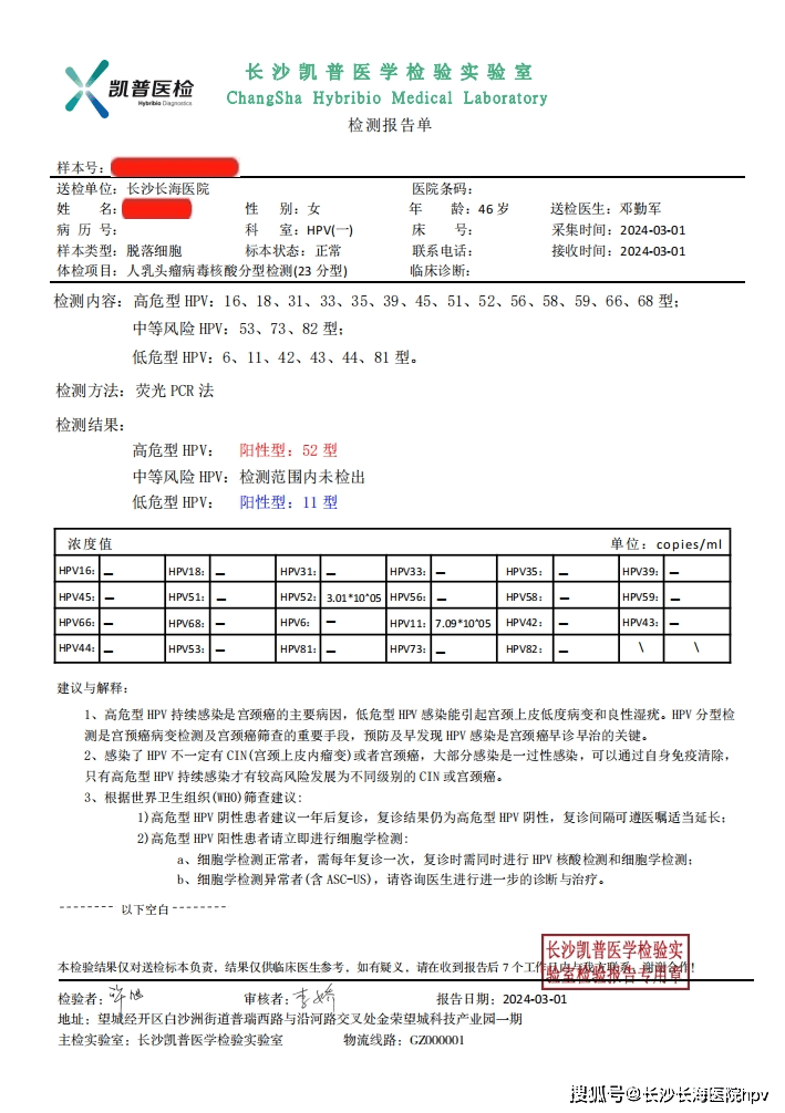 长沙长海hpv感染防治中心为患者照亮康复之路