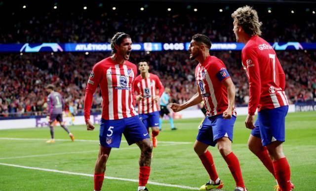 西甲狂欢一夜马竞皇马巴萨大获胜利