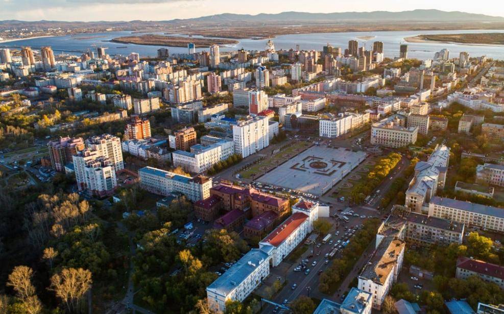 俄罗斯乌苏里镇图片