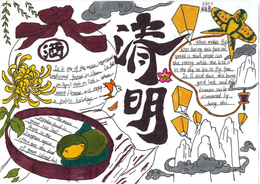 传统节日英语(传统节日英语手抄报简单又漂亮)  第2张