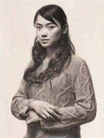 冷军版蒙娜丽莎放大60倍眼皮底下的小颗粒都看得分明