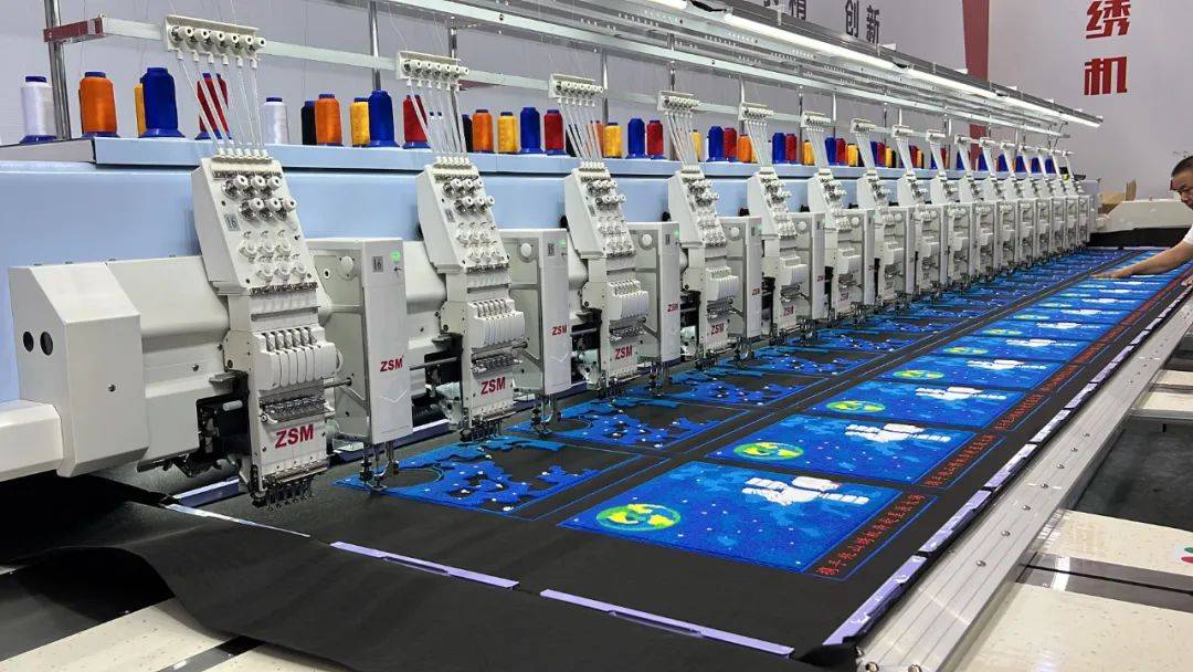 2024 itcpe广州 | 高效生产,精湛工艺:兆山电脑绣花机!