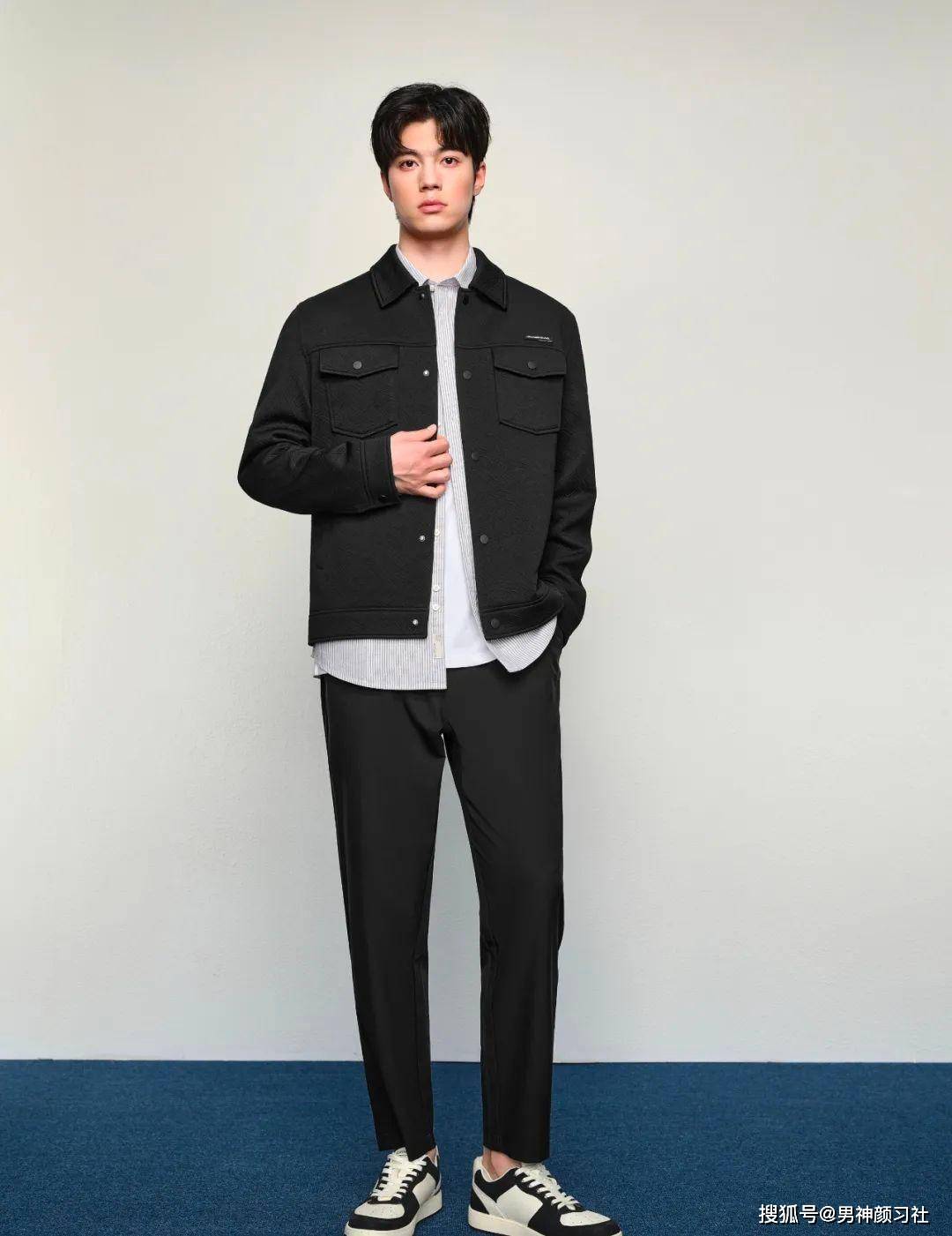 夹克男生品味与质感的风向标在海澜之家发现了点小惊喜