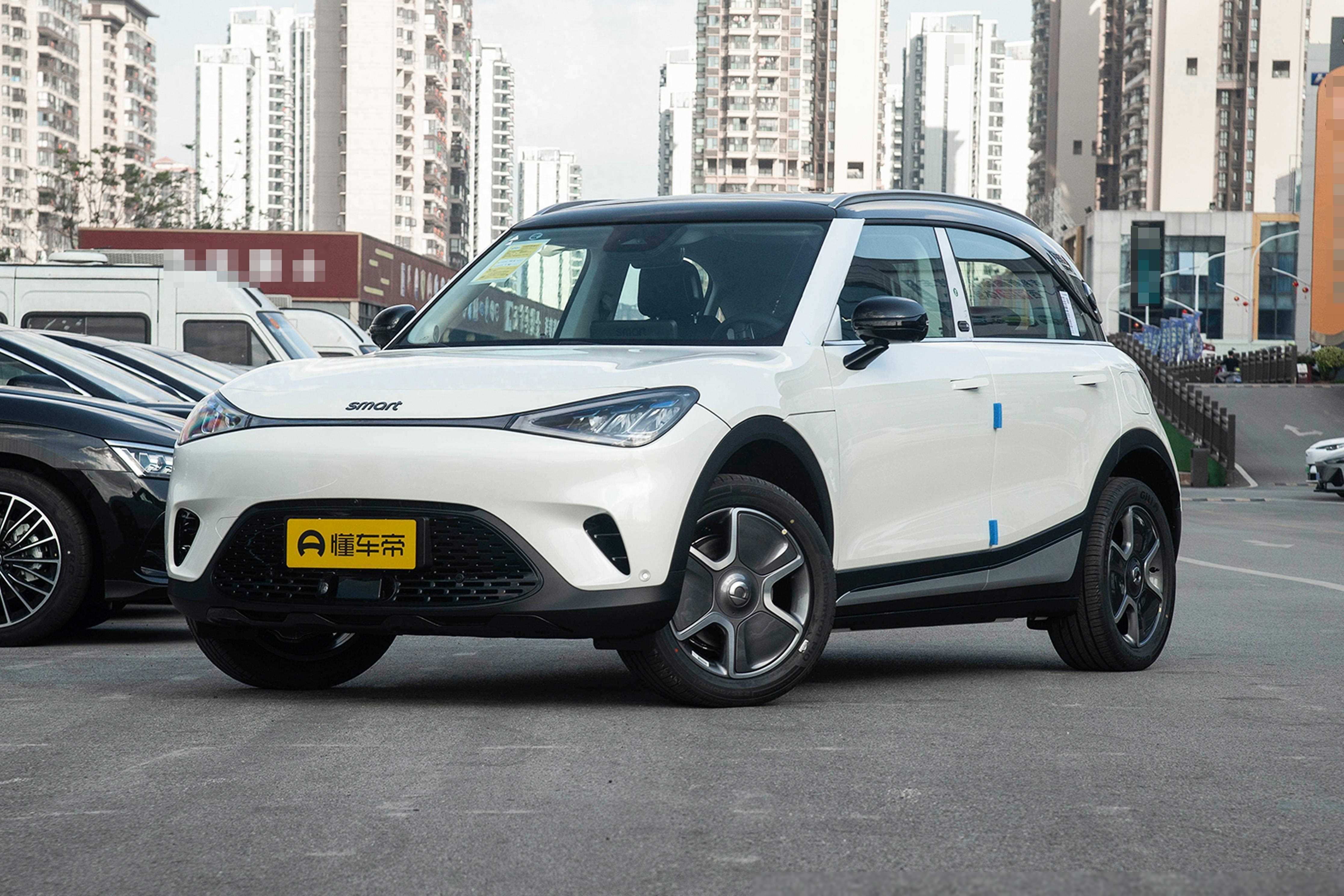 新款smart精灵#1起售价下调2万后,上市价格调整为15.