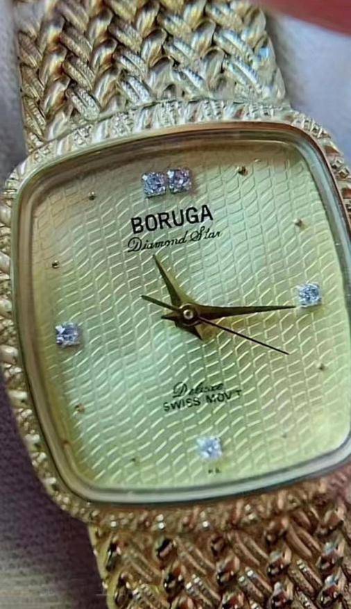 瑞士品牌boruga手表的lauato桂冠系列