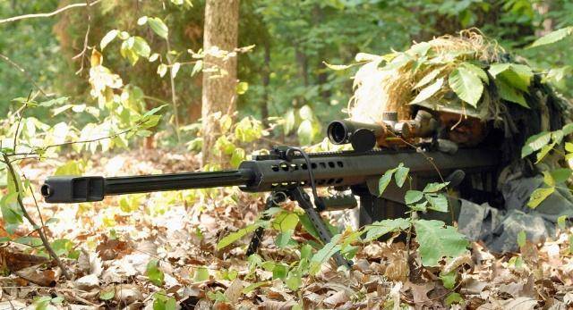 这款步枪就是巴雷特m82a1狙击步枪.
