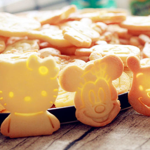 自制卡通黄油饼干,零添加不含防腐剂,简单易做,深受全家老小的喜爱