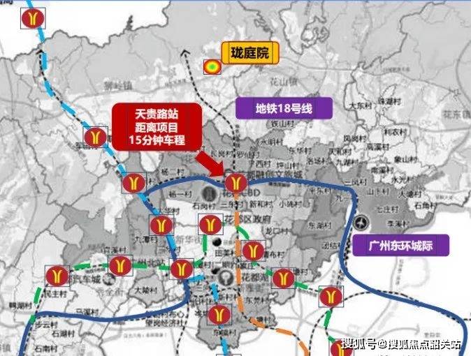 地铁18号线落实动工,将在项目周边设站,地铁建成后,项目将进入轨道