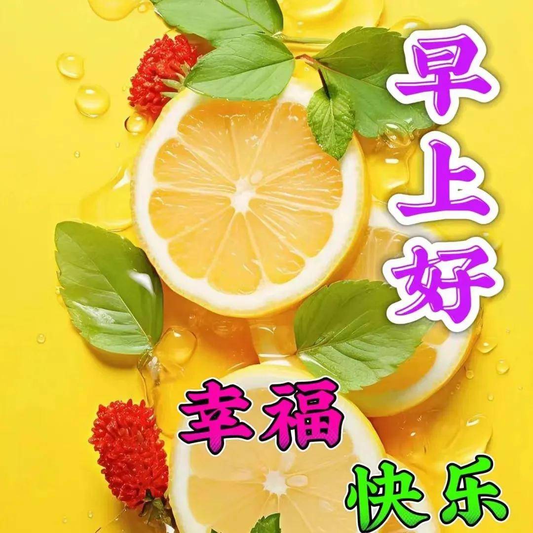 文字早上好问候语图片