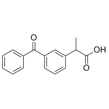 2-(3-benzoyl-phenyl)propionic acid酪洛芬酮基布洛芬2-(3-苯甲酰