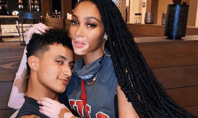 nba球星库兹马庆祝爱情,与"奶牛"女友甜蜜恩爱_温妮·哈洛_湖人_奇才
