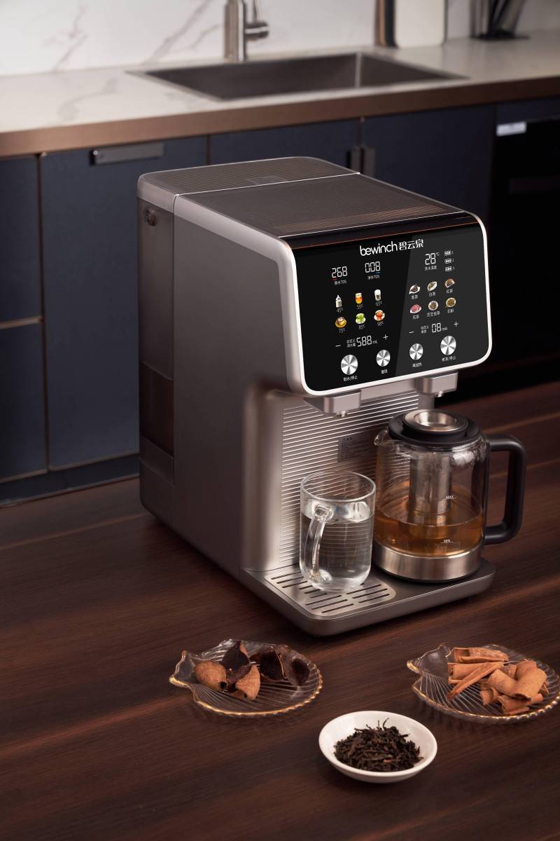 茶香纯净 一键操作,碧云泉煮茶净水机引领茶饮新风尚