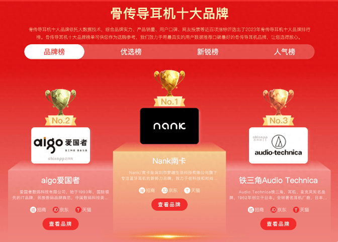 哪款骨传导耳机的品牌比较值得入手?推荐五款热门骨传导耳机