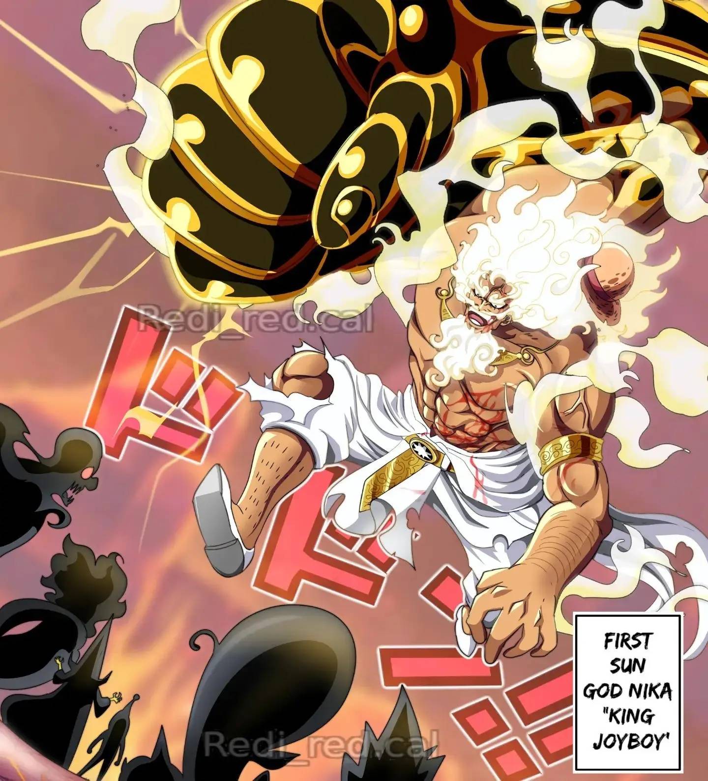 海贼王1114话:炸裂,乔伊波伊种族身份公布,路飞和白星消灭伊姆