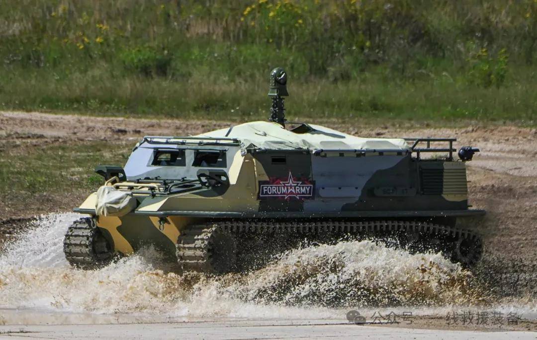 "plastun"——典型民转军产品,俄罗斯尖端全地形车,可用于消防救援