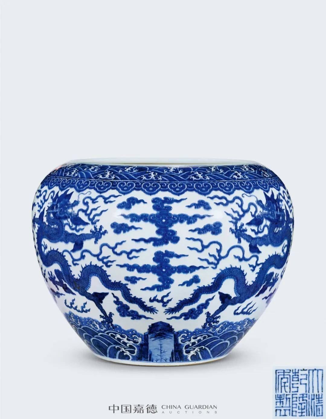 青花乾隆瓷器2024年中国嘉德春拍预览