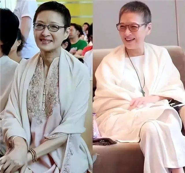 被70岁胡因梦的老年状态惊艳到:不染头发,一身素色,到老也优雅