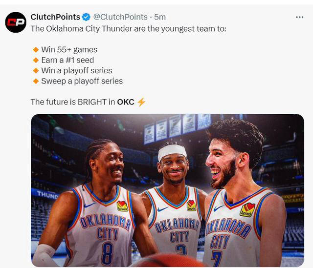 nba季后赛:雷霆主场大胜独行侠,亚历山大表现抢眼