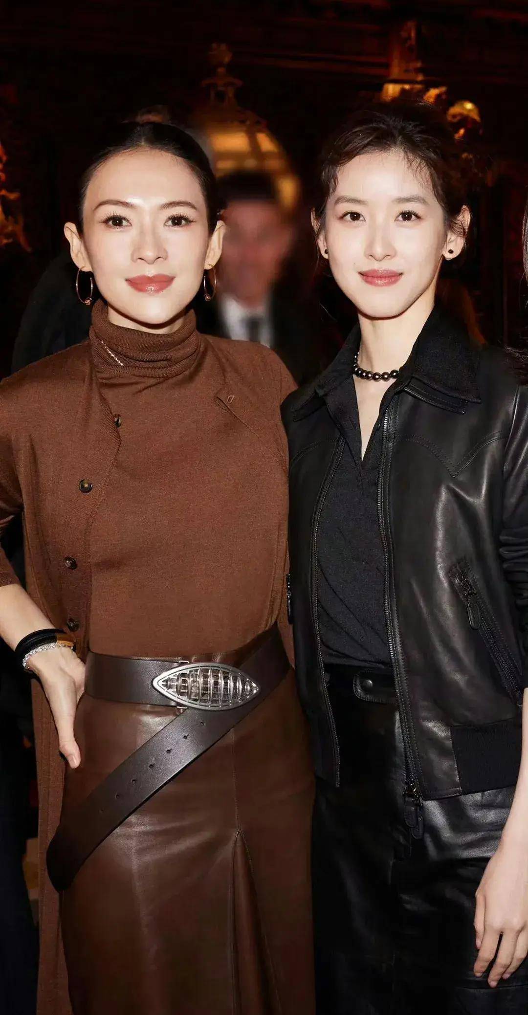 名利场里的章泽天和章子怡,气场都挺强啊!