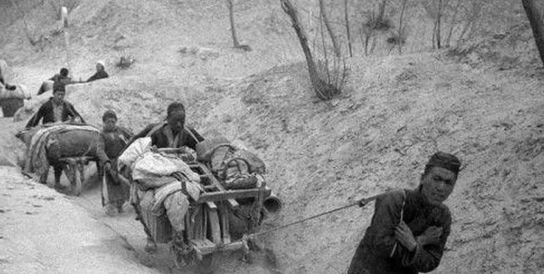 80年前束鹿县连年灾荒!远嫁到滹沱河北无极,藁城的女孩知多少?