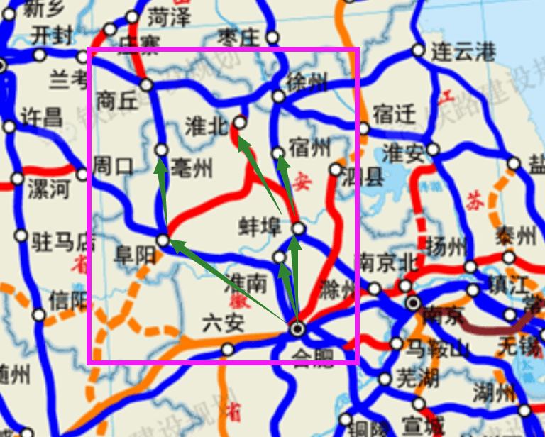 合池高铁将开工,合肥实现高铁全面直连安徽各市,很值得南京学习