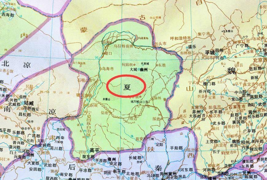 陕西吴堡县-与大夏国赫连勃勃有关