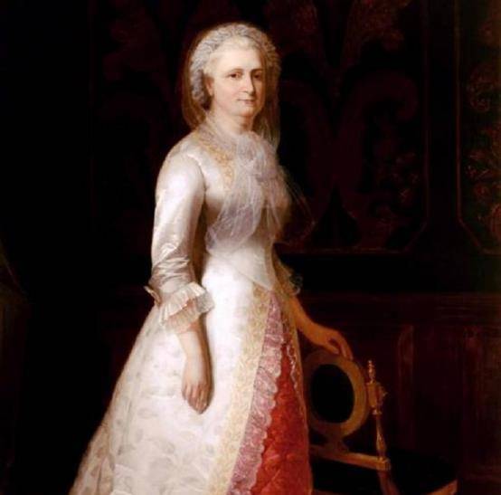 华盛顿夫人:26岁丧夫带两子嫁华盛顿,同富贵经乱世恩爱不渝