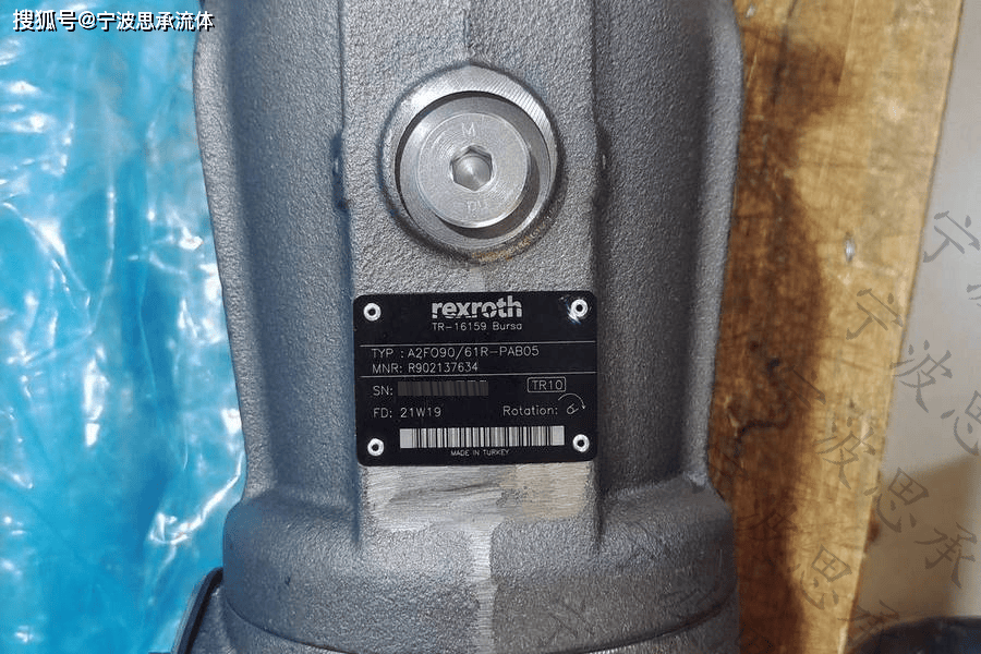 力士乐液压泵标志图片