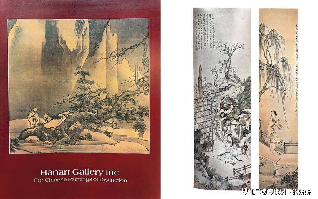 中国 人物画 中国唐時代敦煌莫高窟壁画 彩絵人物像 発掘品 古美術 AK1896A9-3