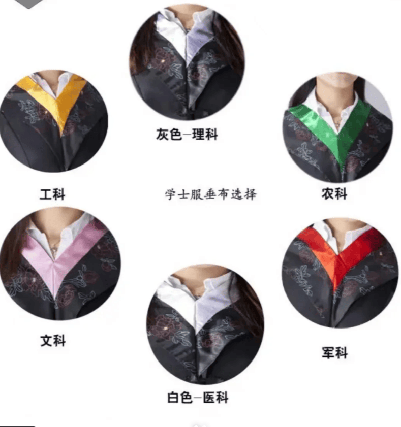 看学士服的领子,就能知道毕业后工资多少?粉色学士服的同学破防
