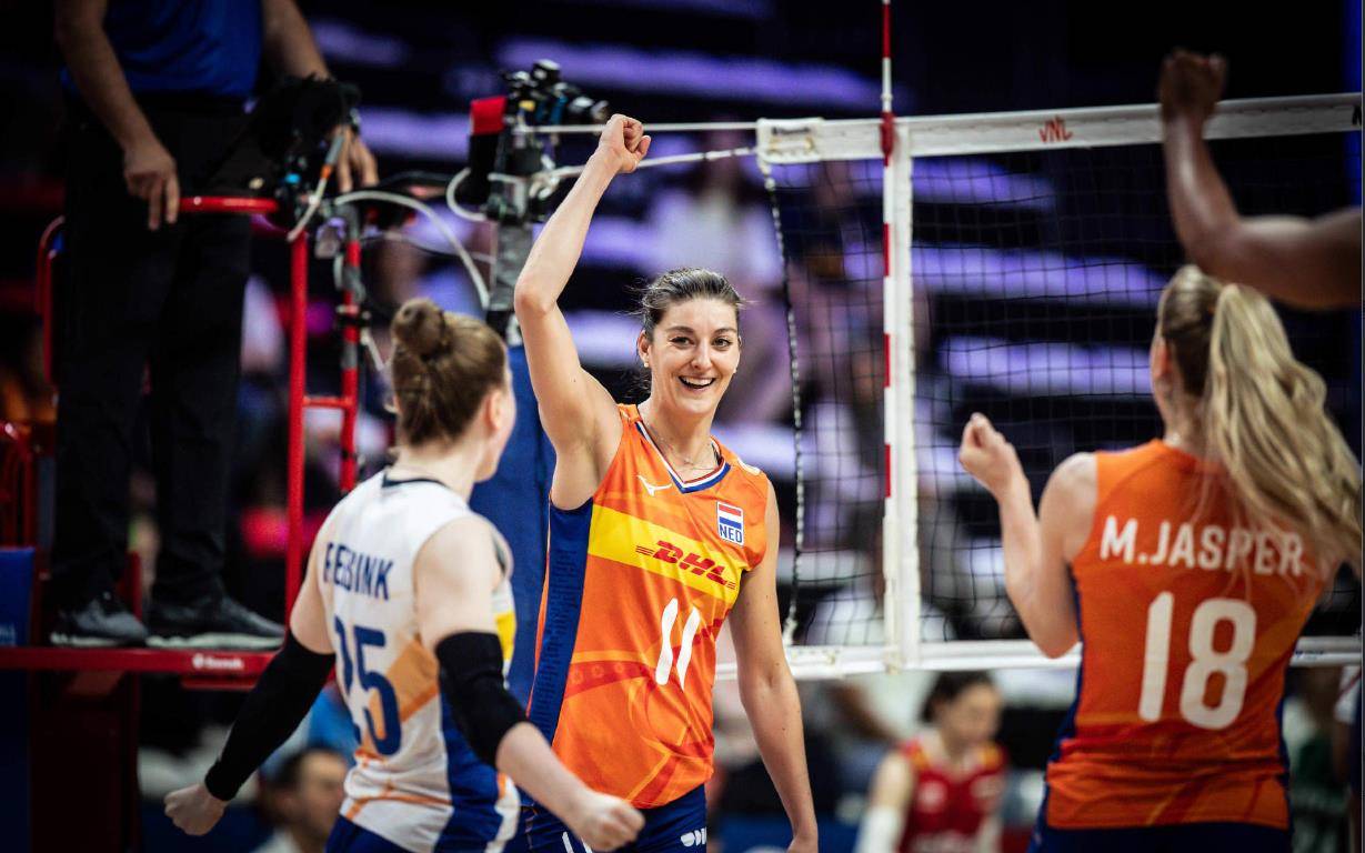 3-0!女排世联赛揭幕战:欧洲劲旅大胜,荷兰多点进攻虐对手42分