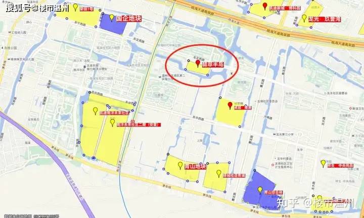 首先我们看下地块周边的瑶溪南片.为什么一套未卖就整体拍卖出售?