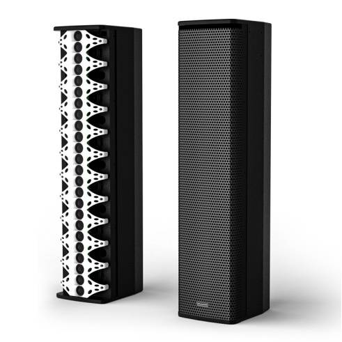 vl-66p与vl-26p线阵列柱型扬声器,采用恒定波束技术,确保全音域,高